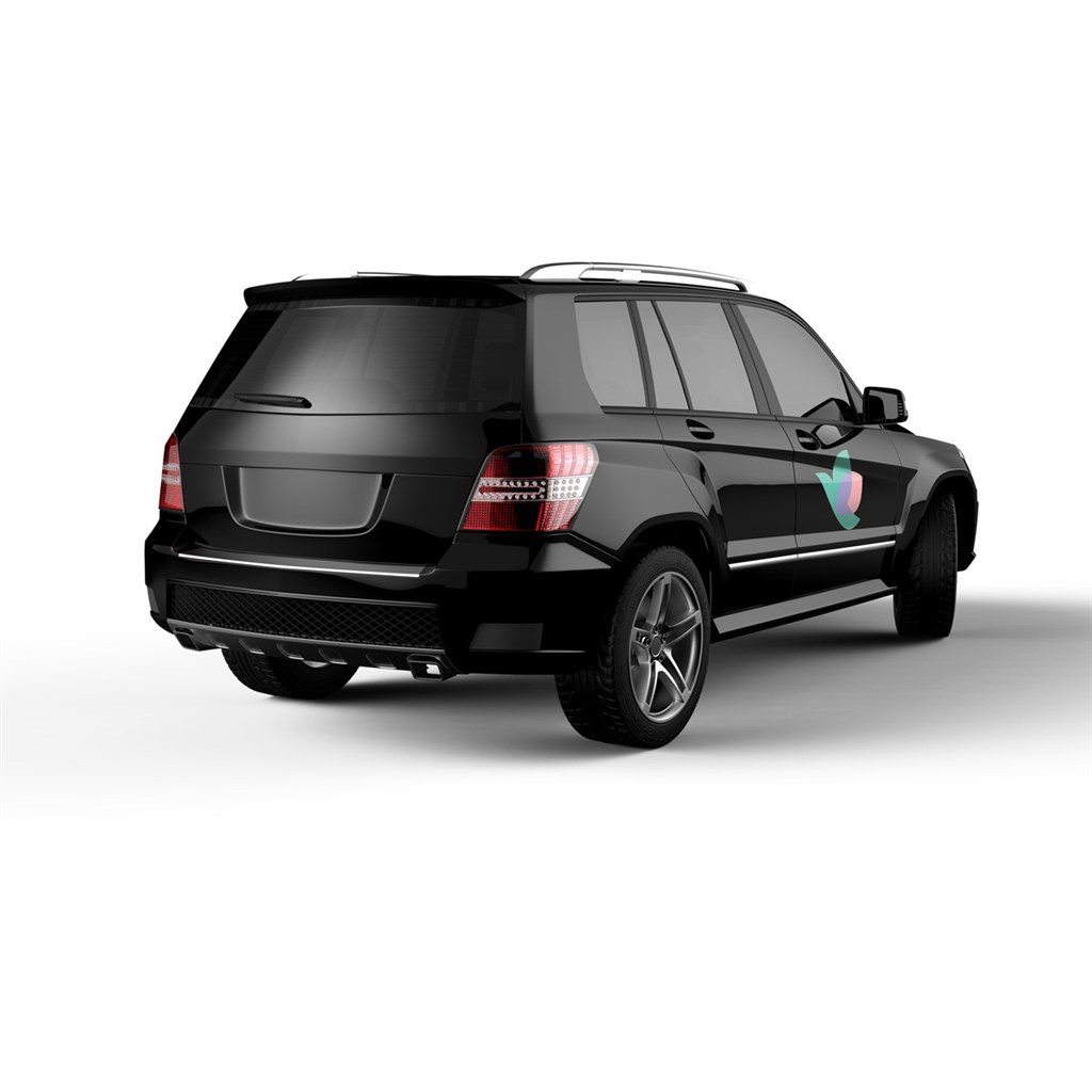 小汽车样机贴图