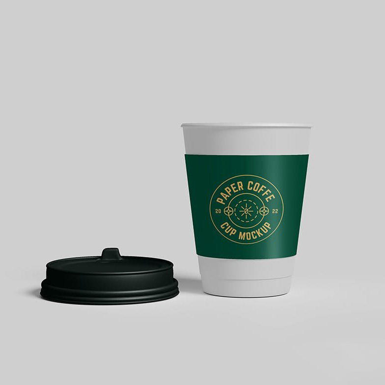 咖啡纸杯包装样机