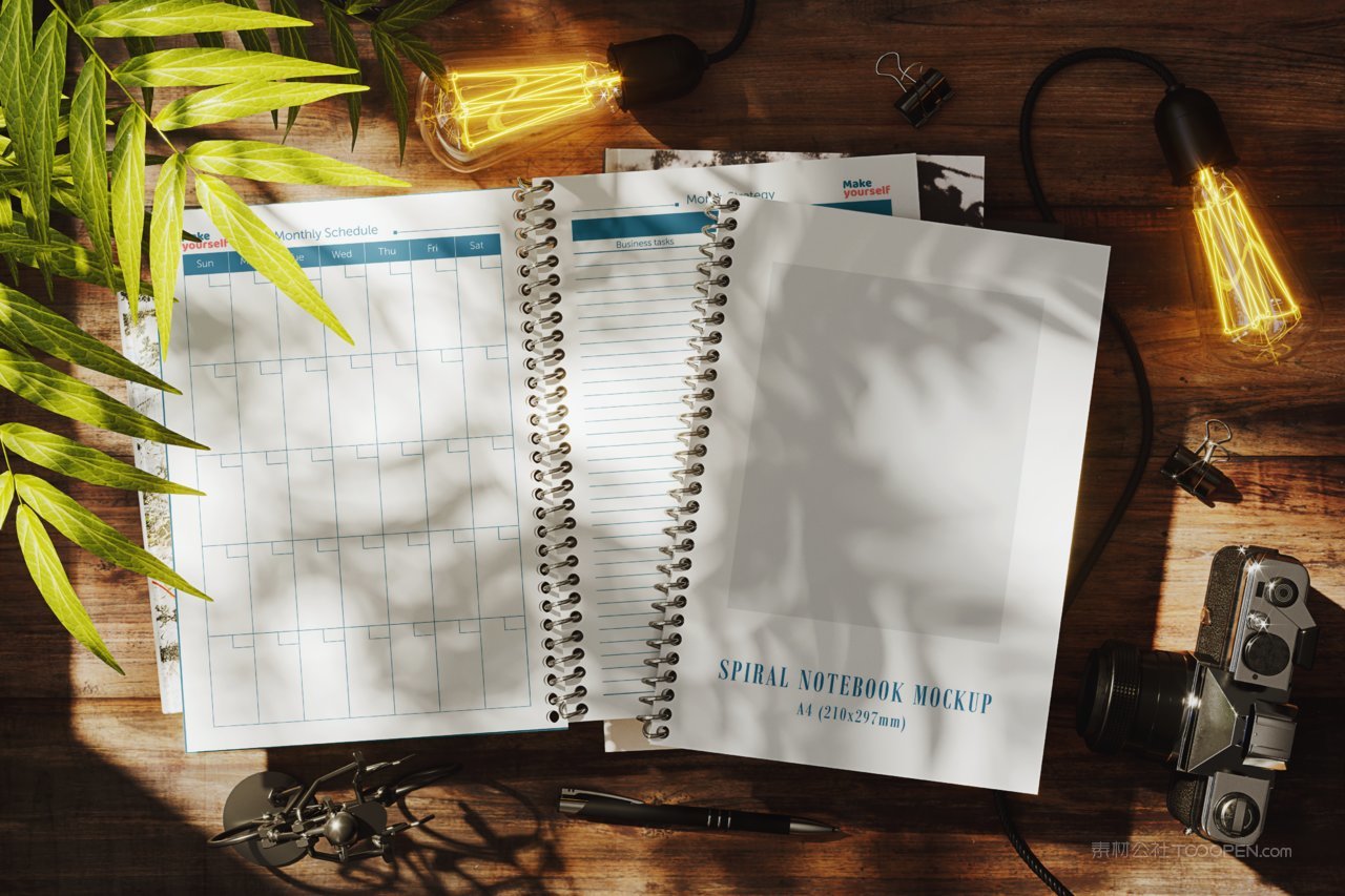 螺旋线圈装订书样机