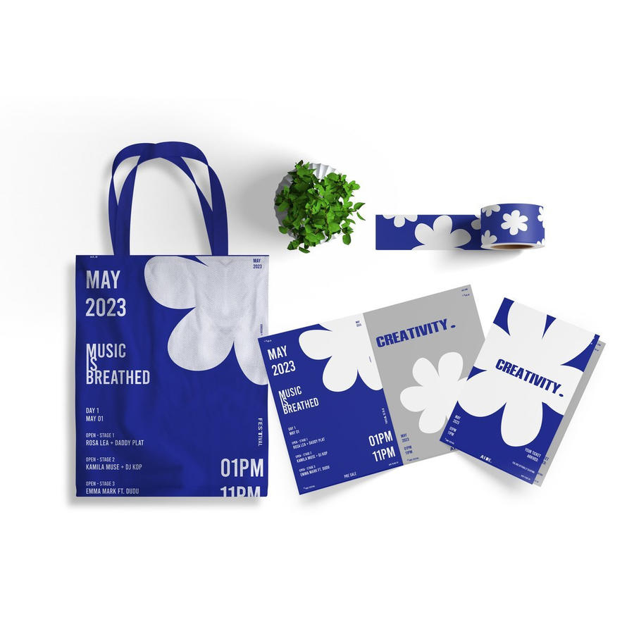 品牌VI形象展示样机手提袋卡片