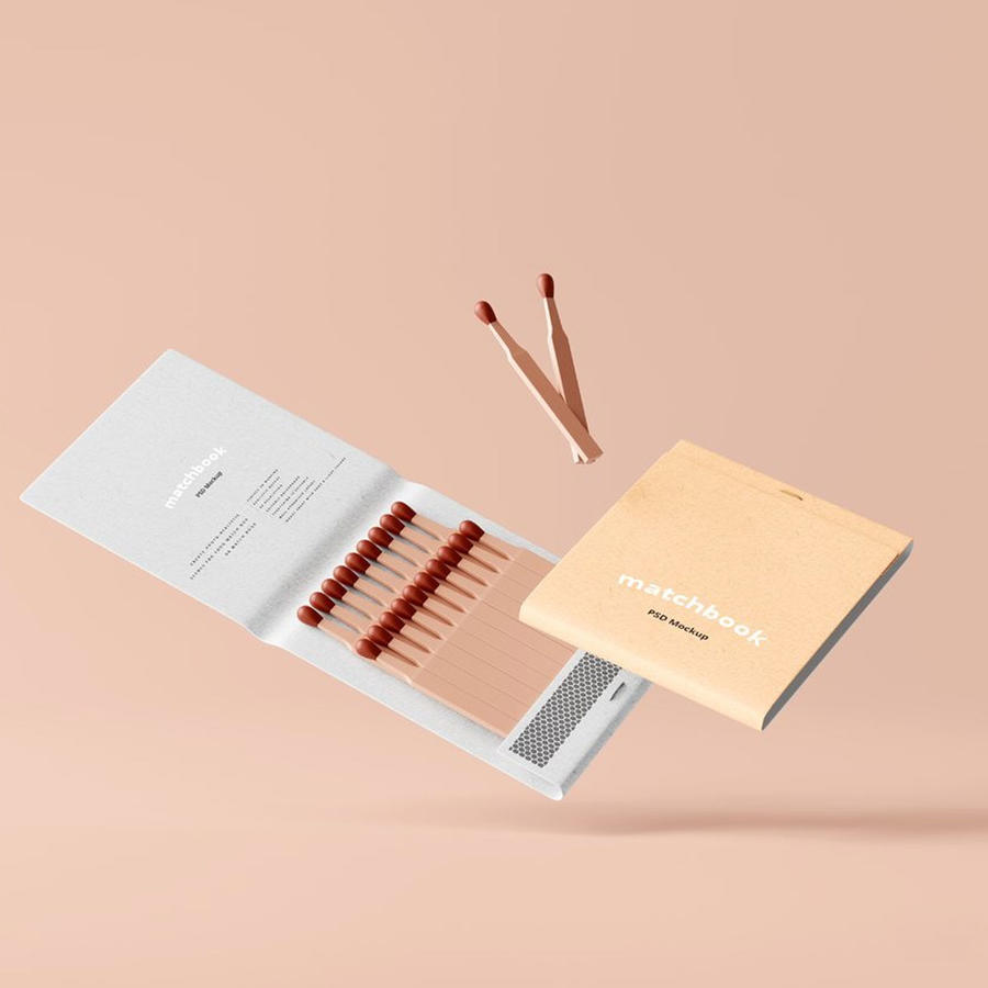 火彩盒设计展示样机