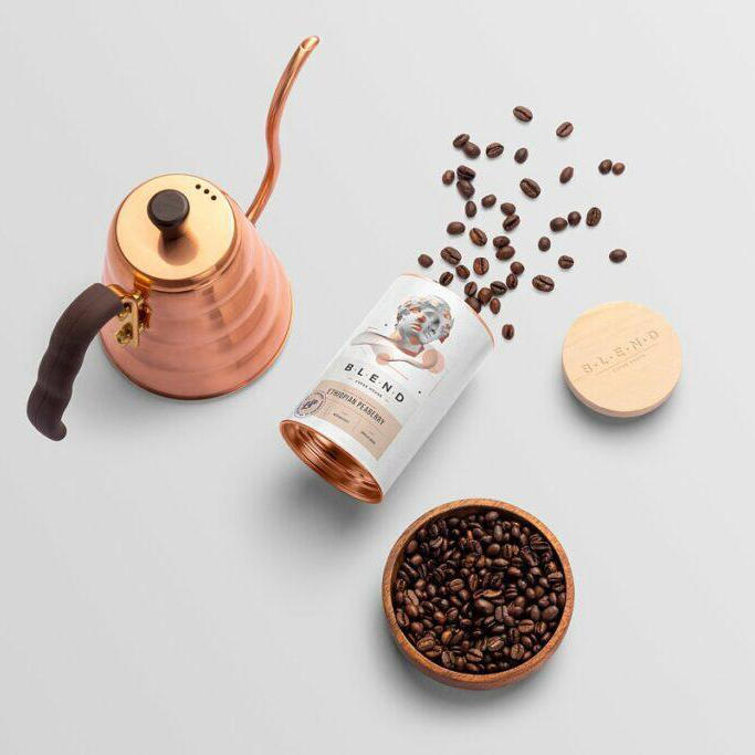 咖啡品牌vi设计样机