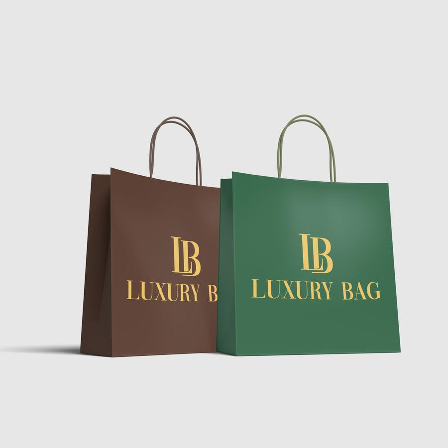 纸袋手提袋样机