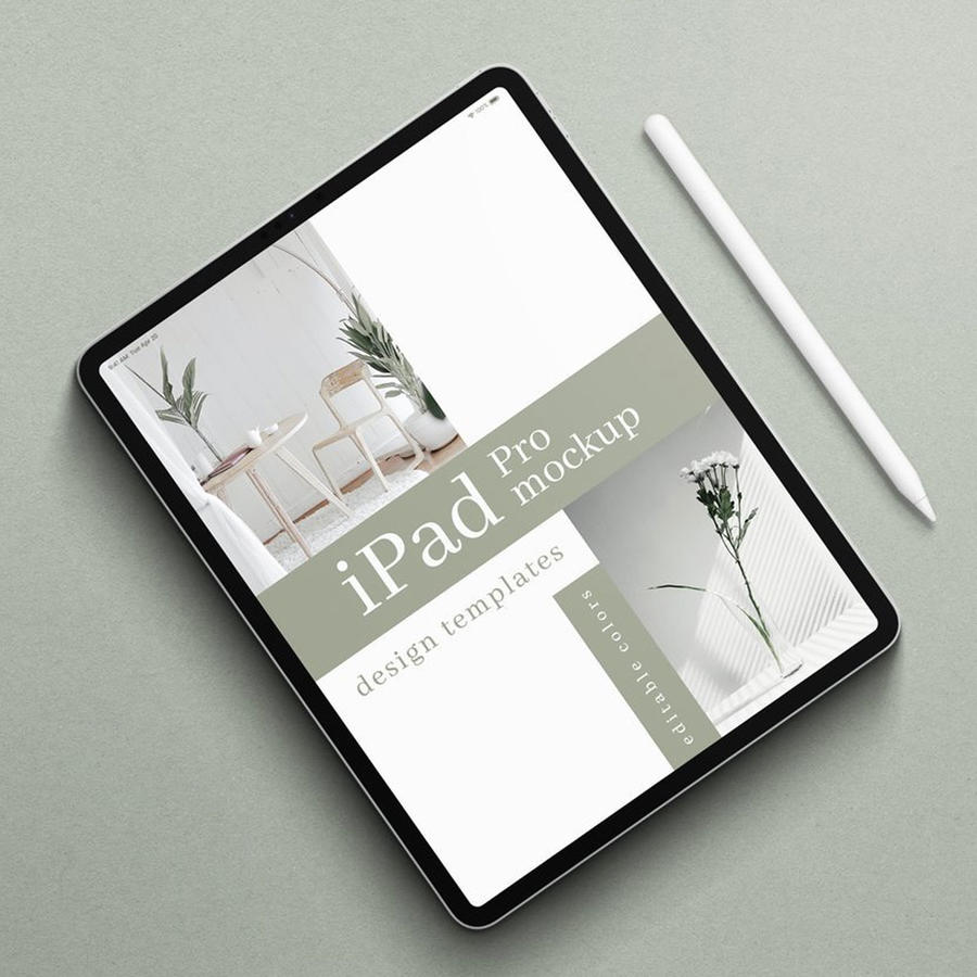 【1940期】ipad pro平板样机 (1)