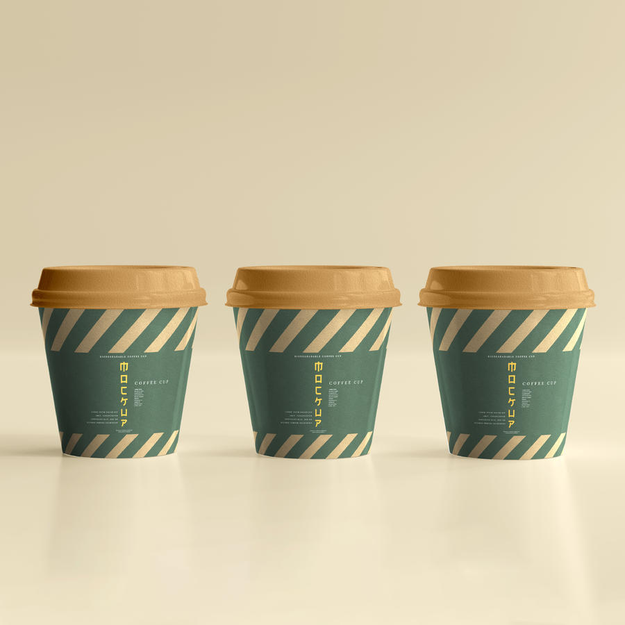 一次性咖啡杯样机