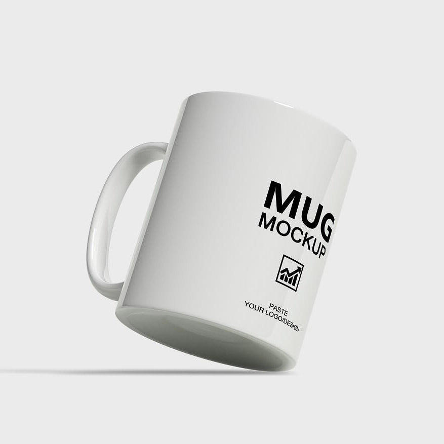 咖啡马克杯logo样机