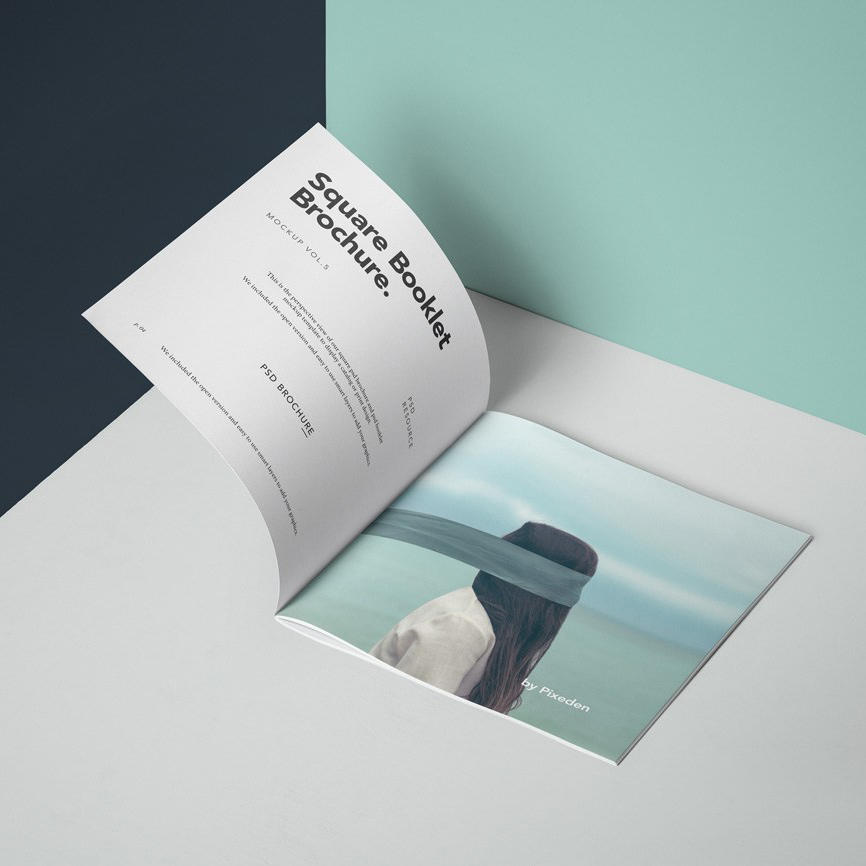 企业宣传画册样机模板