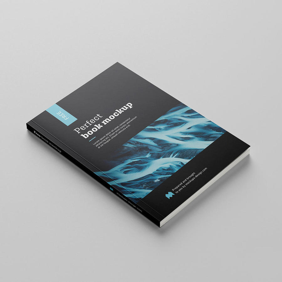 画册封面样机书模型