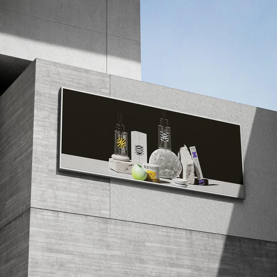 时尚文创展览艺术节音乐节展会活动品牌vi提案展示ps样机 (5)