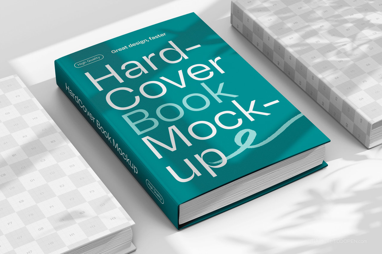 硬装画册书籍样机效果