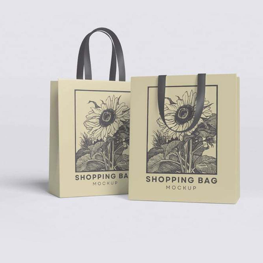 购物袋手提袋样机