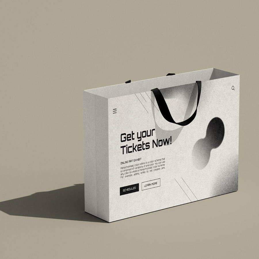 极简高级平铺vi样机