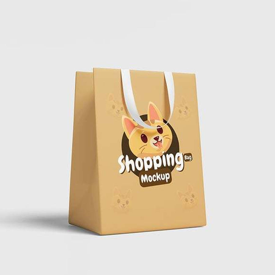 纸质购物袋样机