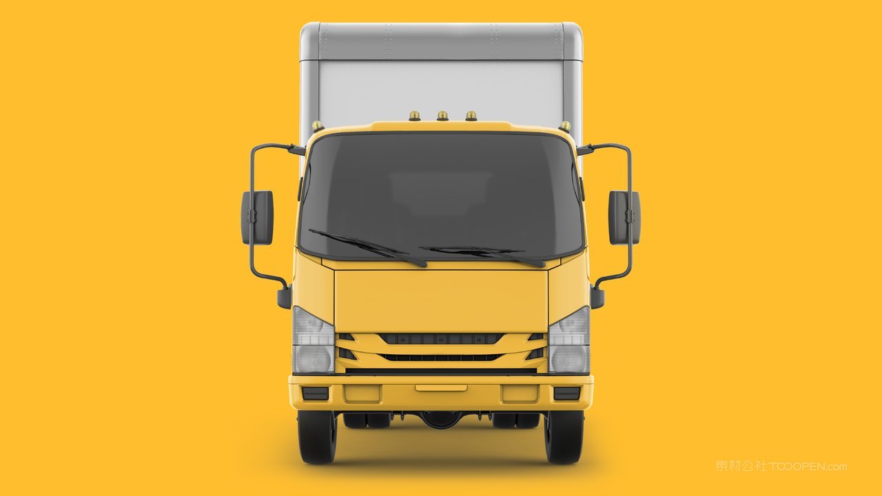 送货卡车样机