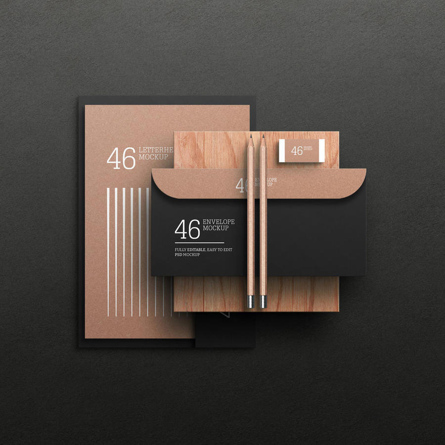 品牌vi办公用品样机