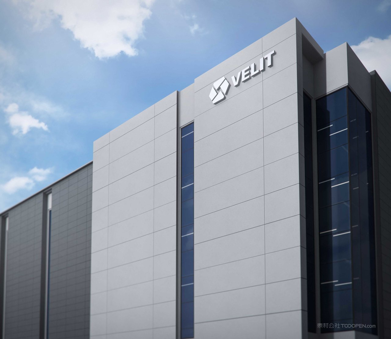 建筑标志形象样机