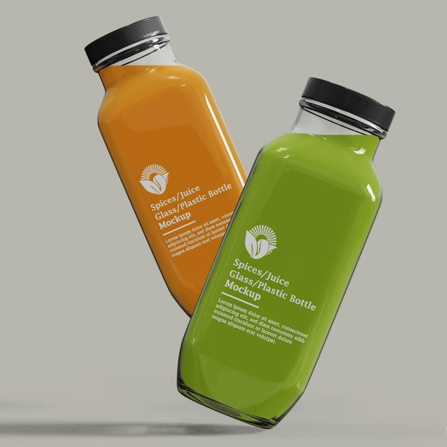 果酱果汁玻璃瓶样机