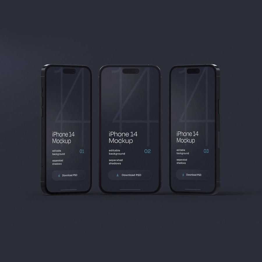 苹果手机ui界面展示样机