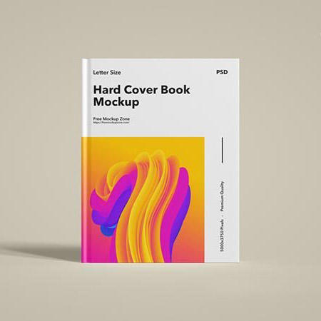 硬封面书籍样机