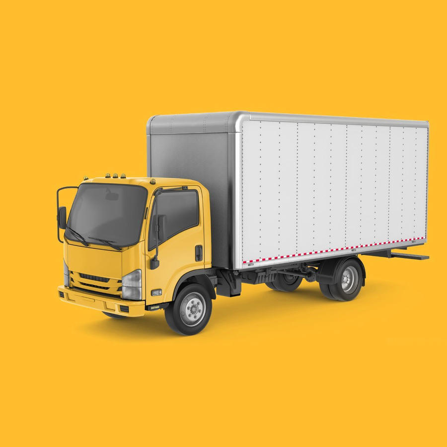 送货卡车样机