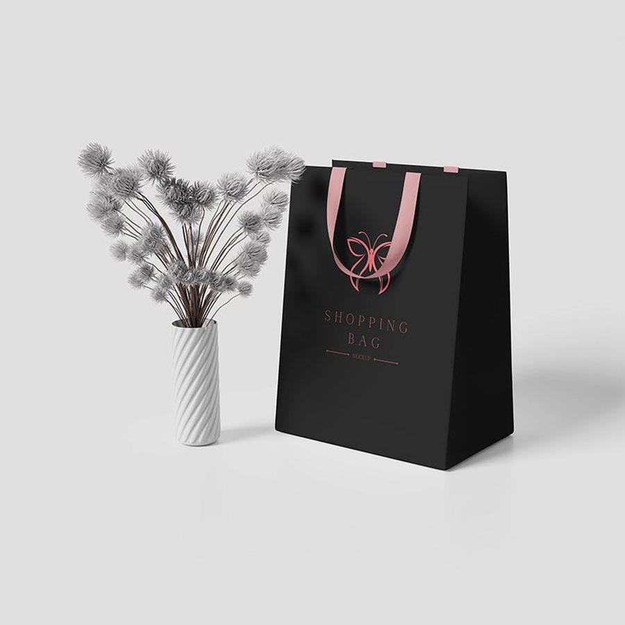 手提袋购物袋样机