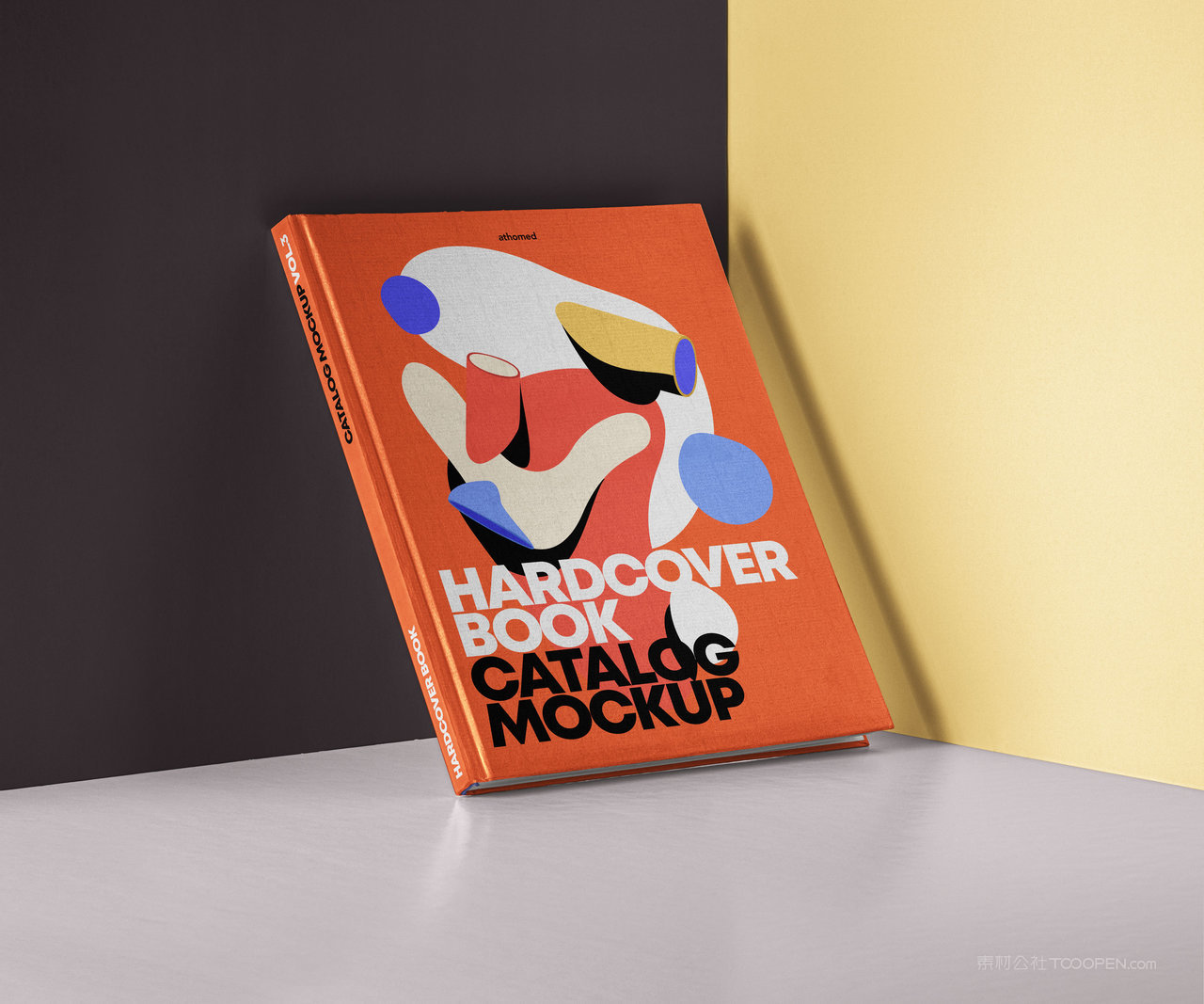 画册封面样机杂志效果书籍展示