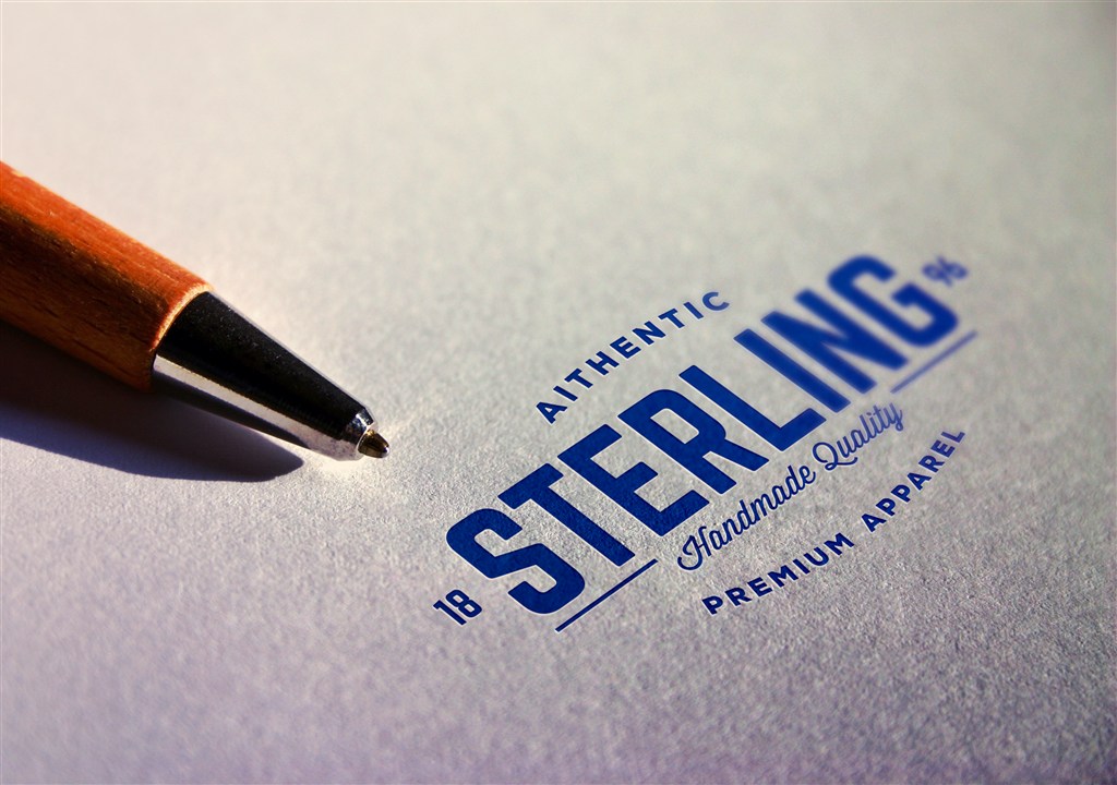 logo标志样机智能模板