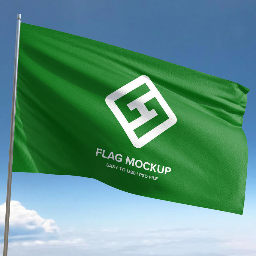 公司旗帜样机企业旗帜样机