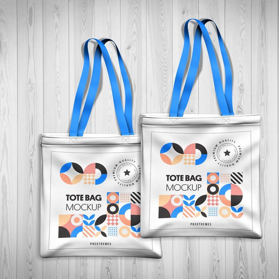 布袋手提袋样机