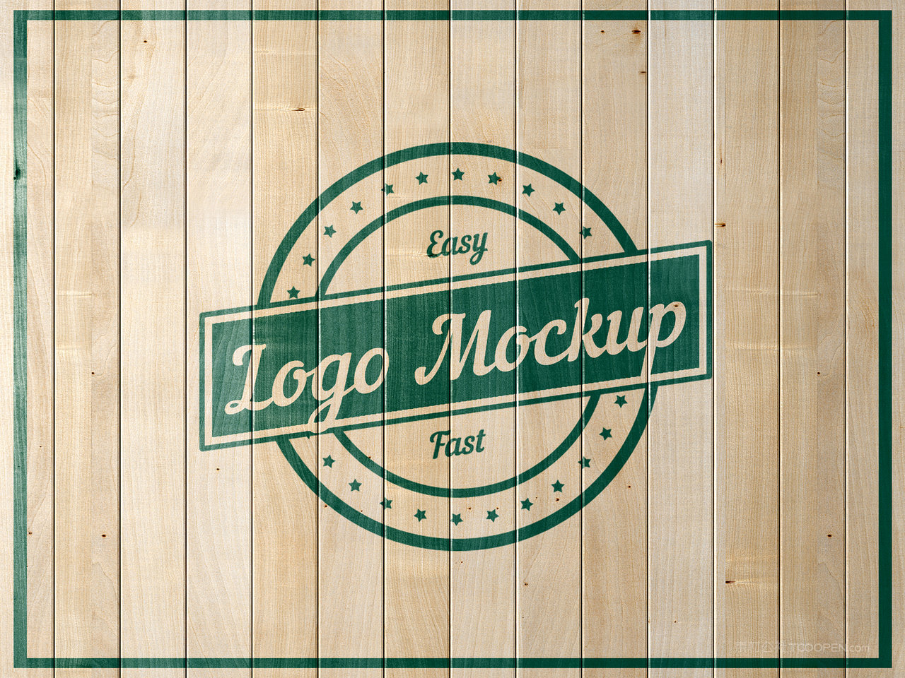 木纹logo样机木纹背景上的logo样机模板背景木纹贴图木纹背景