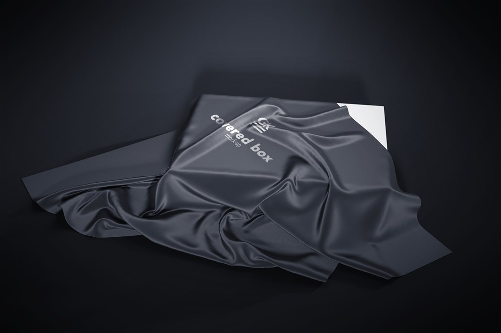 绸缎织物覆盖包装标志样机