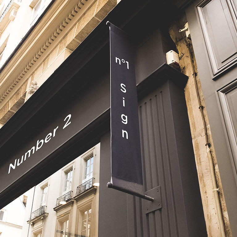 长幅logo智能vi贴图门头样机