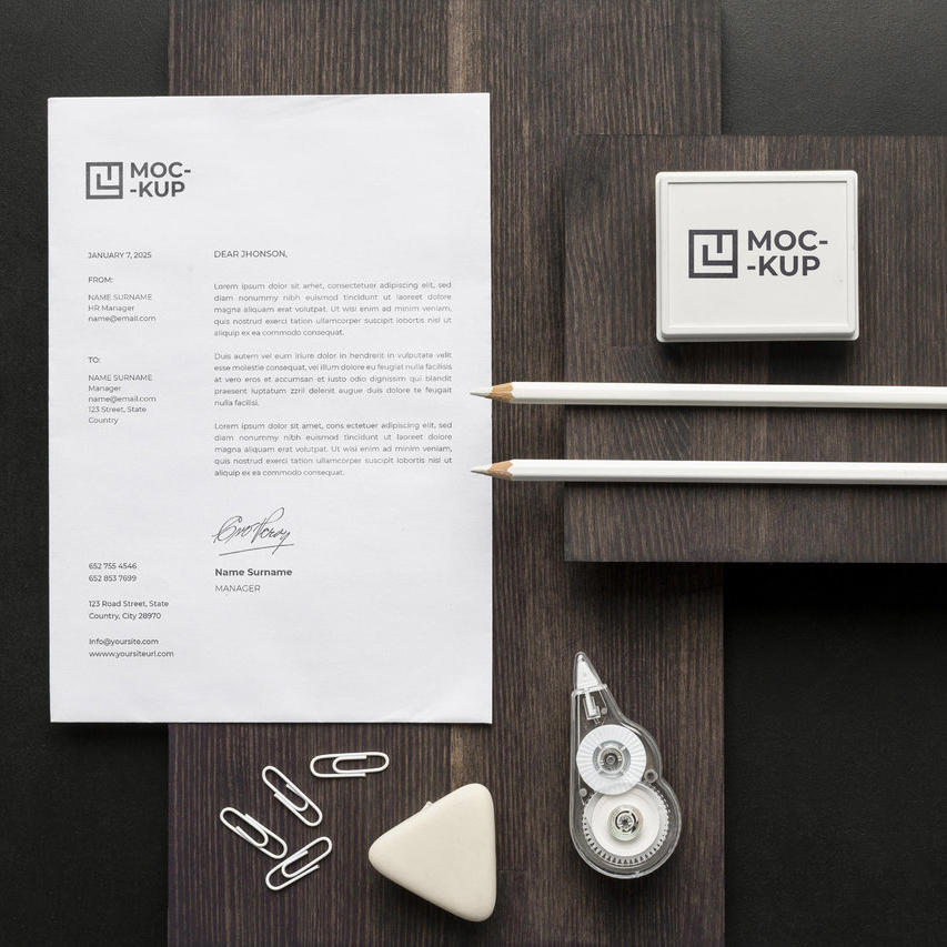 企业文具模板样机