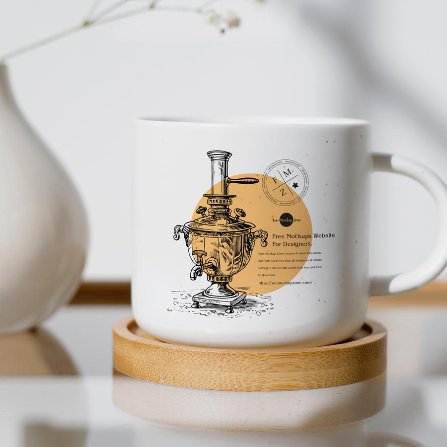 陶瓷马克杯样机