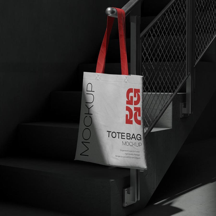 帆布手提袋样机