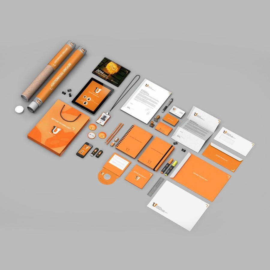 企业办公vi样机