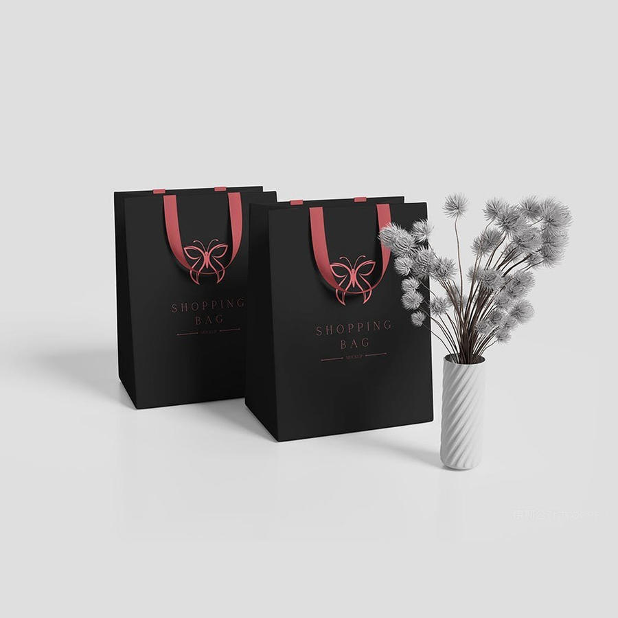 手提袋购物袋样机