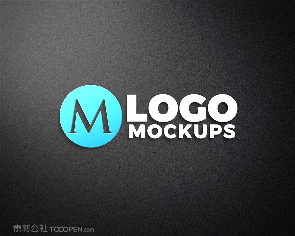 3d品牌标志样机