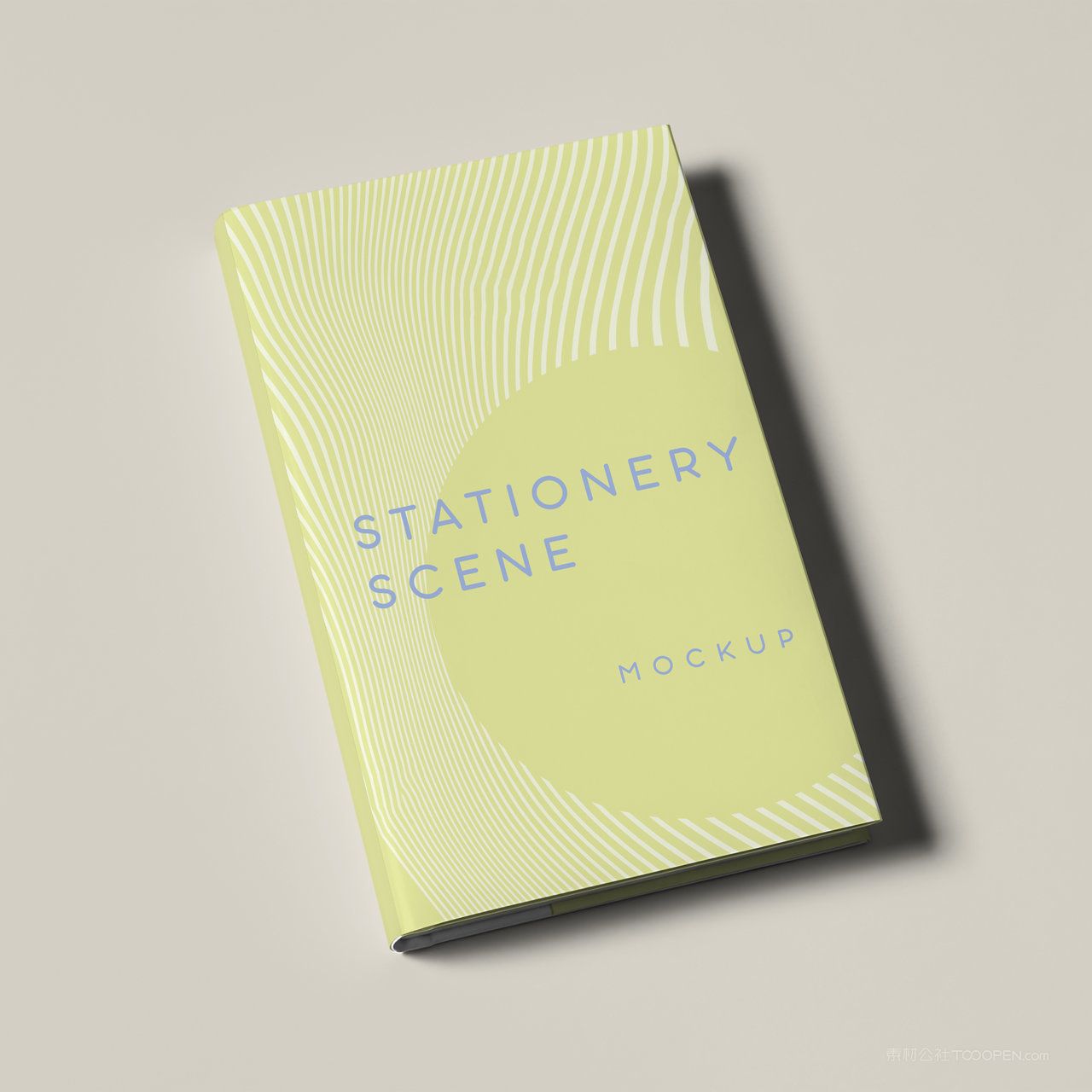 书本画册本子贴图样机