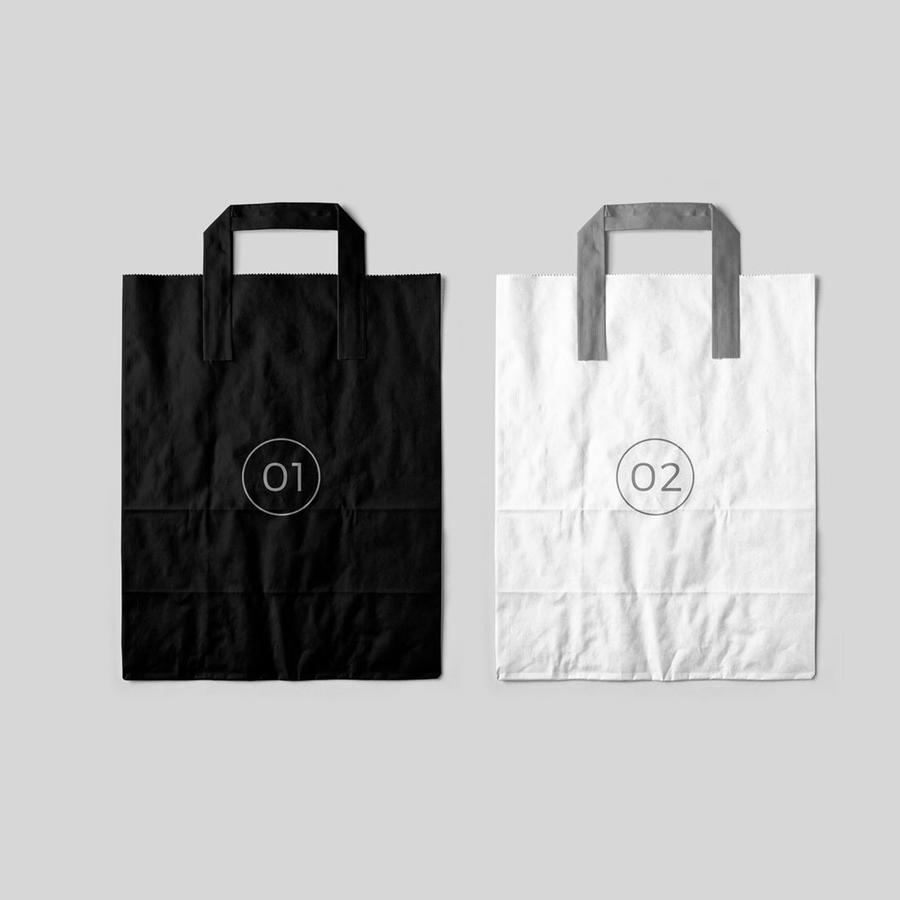 打包袋2咖啡品牌vi样机