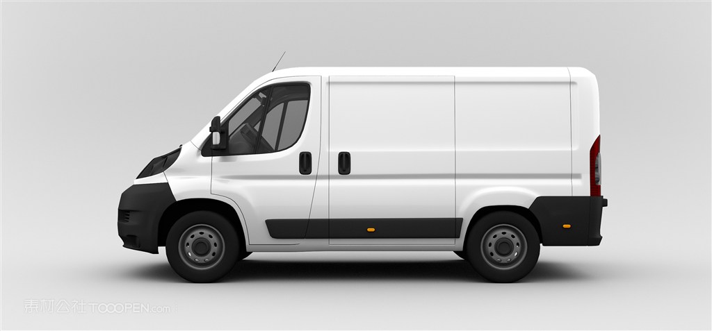 公共汽车大巴车厢式货车面包车贴图样机设计模板效果VI素材PSD分层