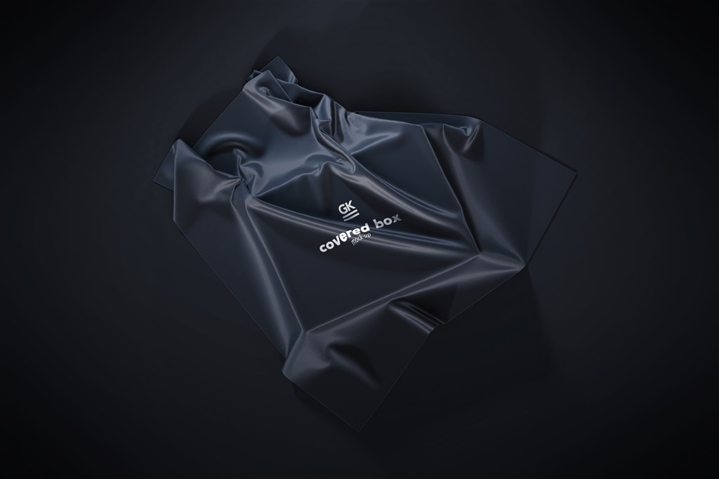 绸缎织物覆盖包装标志样机