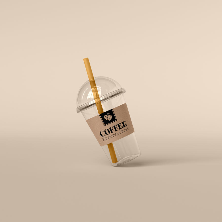 咖啡塑料杯样机