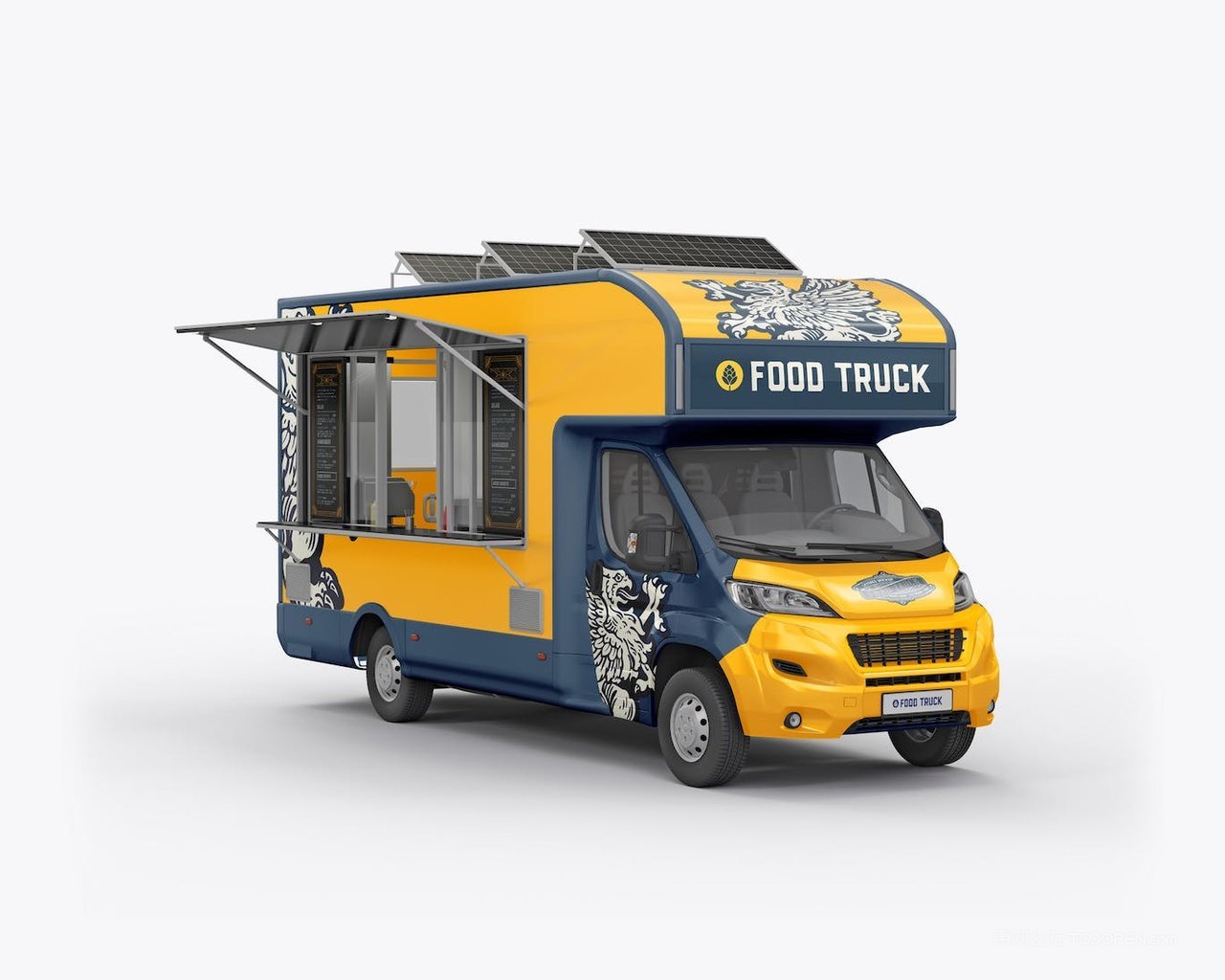 流动食品餐车样机