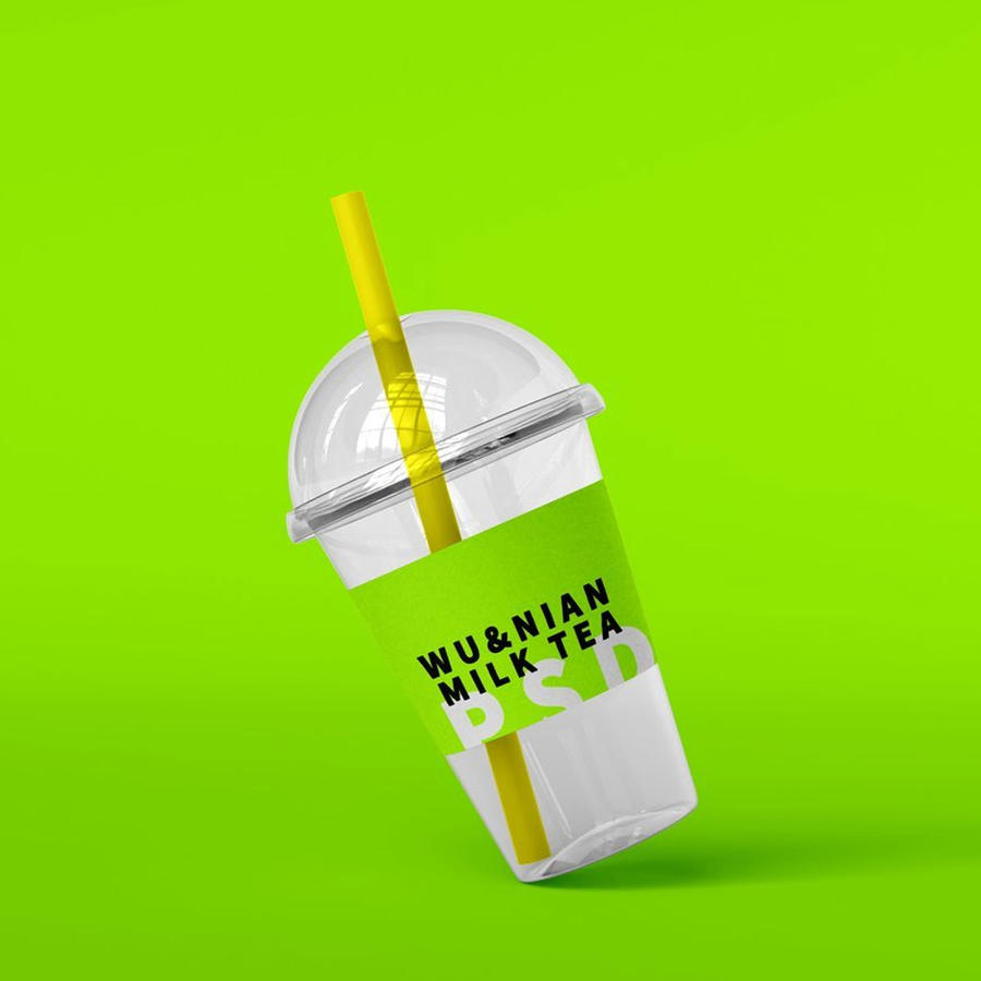 奶茶咖啡店vi提案样机