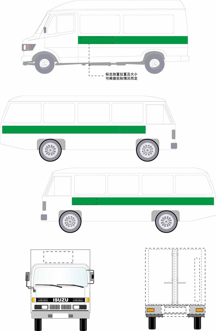 客货汽车样机模板