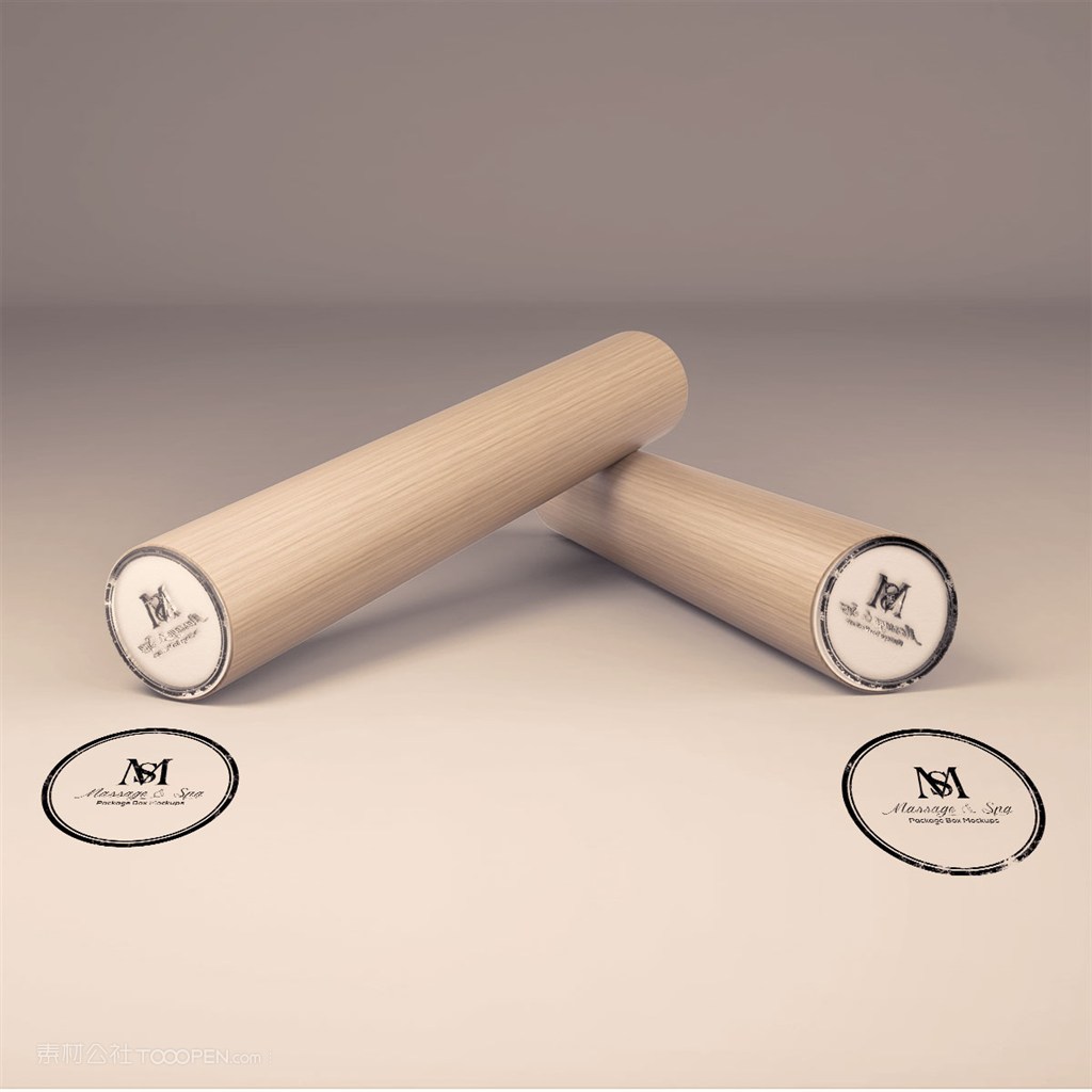 蜡烛品牌logo样机