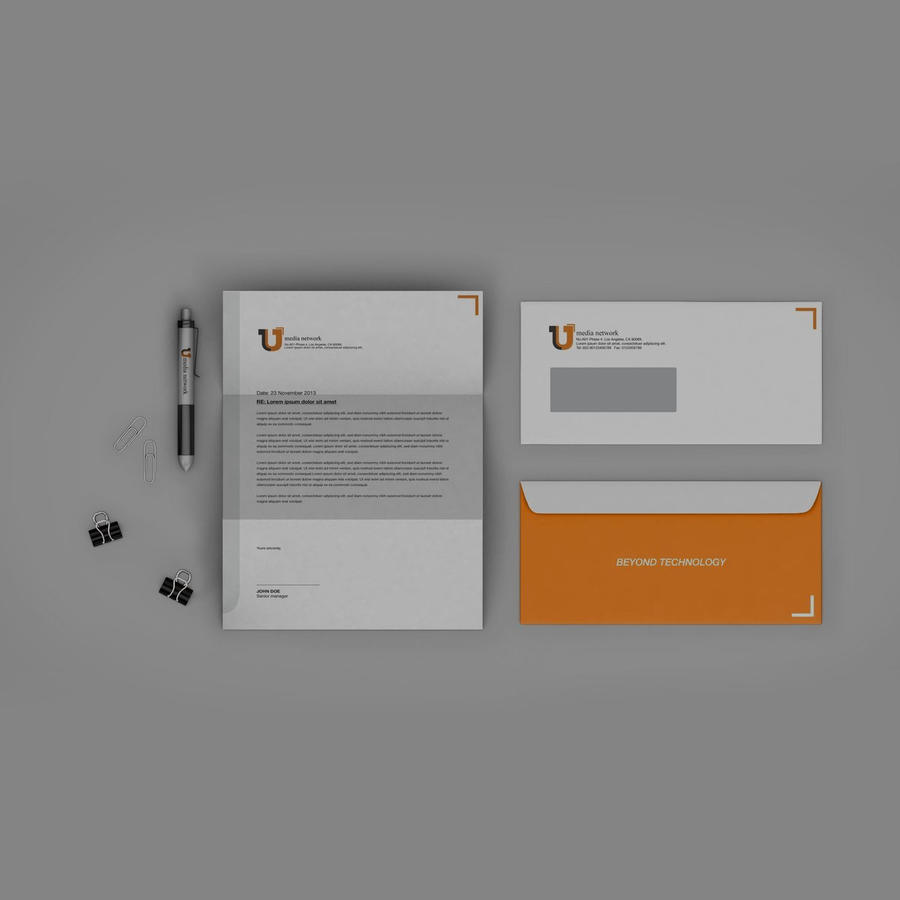 企业办公vi样机