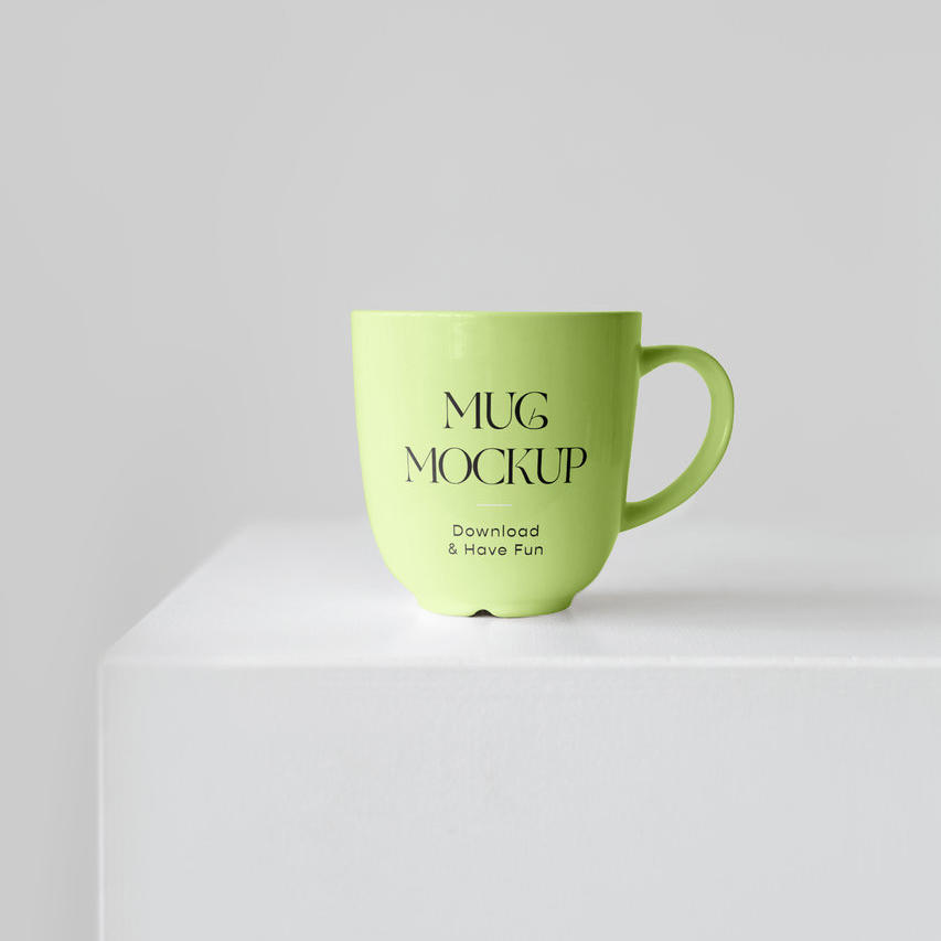 咖啡杯样机陶瓷杯样机马克杯贴图样机