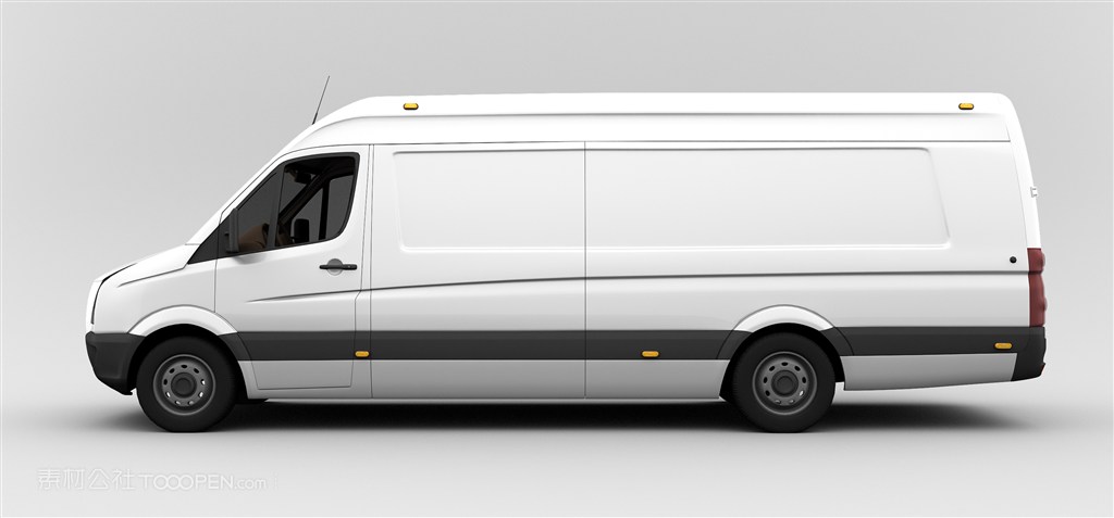 公共汽车大巴车厢式货车面包车贴图样机设计模板效果VI素材PSD分层